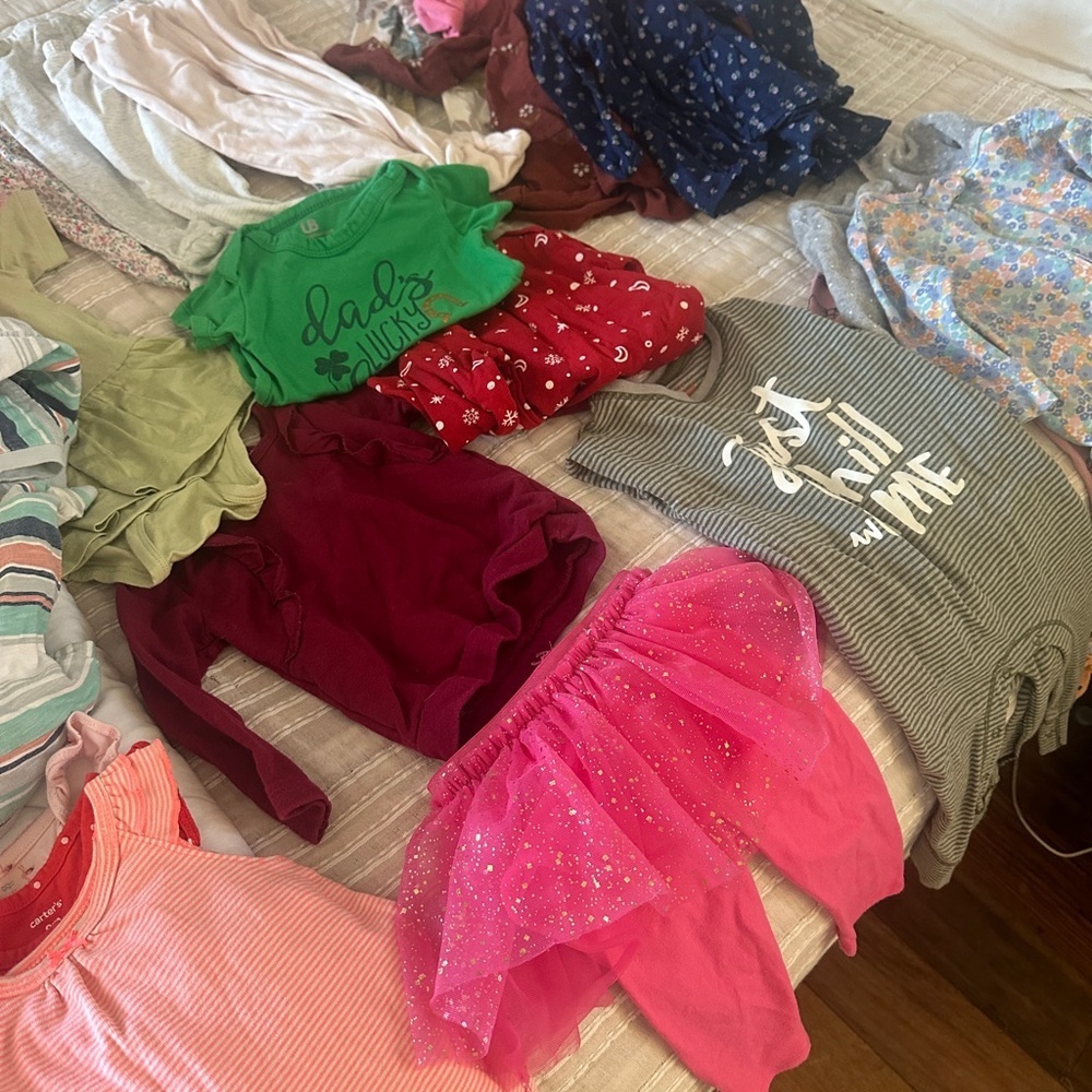 52 piece Assorted Baby Clothing Bundle 9 months - Picture 3 of 5